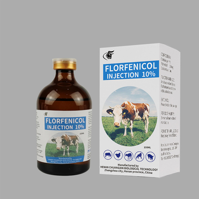 Infecções Florfenicol 10% das vias respiratórias do gado das drogas da medicina veterinária de CXBT