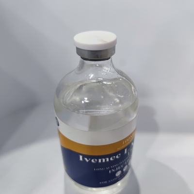Medicina Veterinária Ivermectina 1% Injecção 100 ml para Nematode Contro
