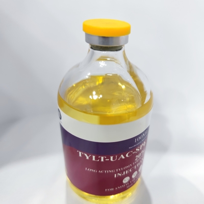 Medicamentos veterinários Injetáveis Tylosin Injection 20% Utilizado para resistir a vários patógenos
