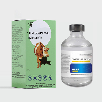 O gado injetável veterinário Tilmicosin das drogas fosfata a injeção subcutâneo 30% CAS108050-54-0 de Tilmicosin