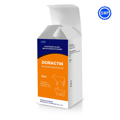 Drogas injetáveis veterinárias de Doramectin altamente eficazes para nemátodo gastrintestinais