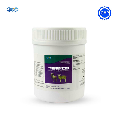 Sulfadiazine veterinário 200mg do Trimethoprim da tabuleta da taça para cães dos porcos do gado dos cavalos