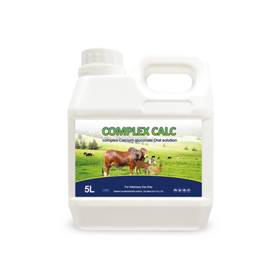 Solução oral do gluconato complexo oral do cálcio da medicina da solução para cavalos dos carneiros do gado