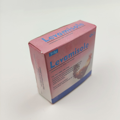 CAS 16595-80-5 Medicamentos Antiparasitários Veterinários 30% Cloridrato de Levamisol