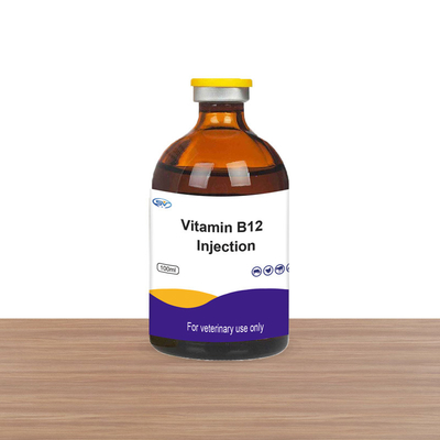 Vitamina injetável veterinária do suplemento à injeção da vitamina B12 de Inj Vit B12 dos carneiros das drogas para cavalos do gado