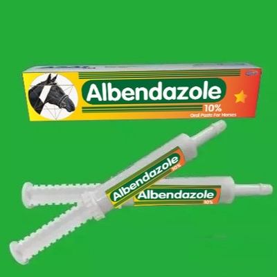 As drogas antiparasitárias veterinárias de Albendazole colam para os vários órgãos internos dos cavalos