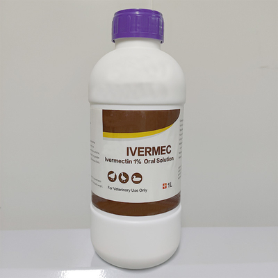 Ivermectina 1% Solução Oral Medicamento/ Medicamento Veterinário 1000 ml Para Animais