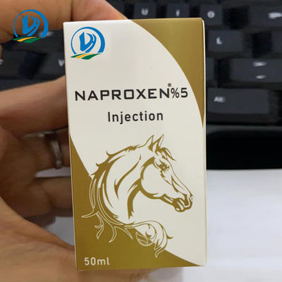 Anti inflamatório da injeção veterinária do Naproxen das drogas antiparasitárias C14H14O3 10% alivia a analgesia da febre