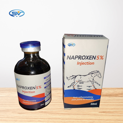 Inflamatório das drogas injetáveis veterinárias do Naproxen 50Mg/ML de 5% anti alivia a febre