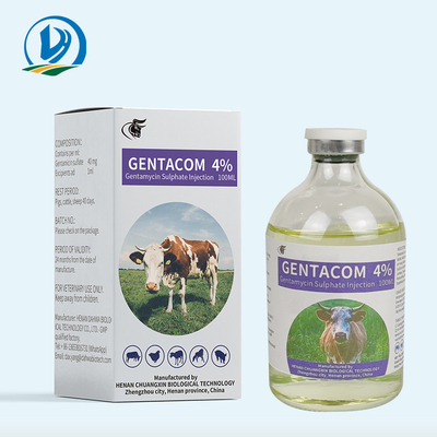 A gentamicina sulfata antibióticos largos antiparasitários veterinários do espectro das drogas 4%