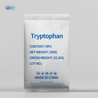 Ácido aminado 99% litro pó da pureza alta dos aditivos da alimentação animal de CAS No 73-22-3 do triptofano